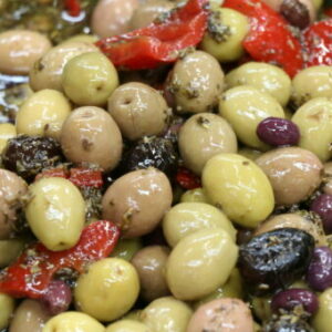 Olive mélange Provençal avec noyau - 250gr